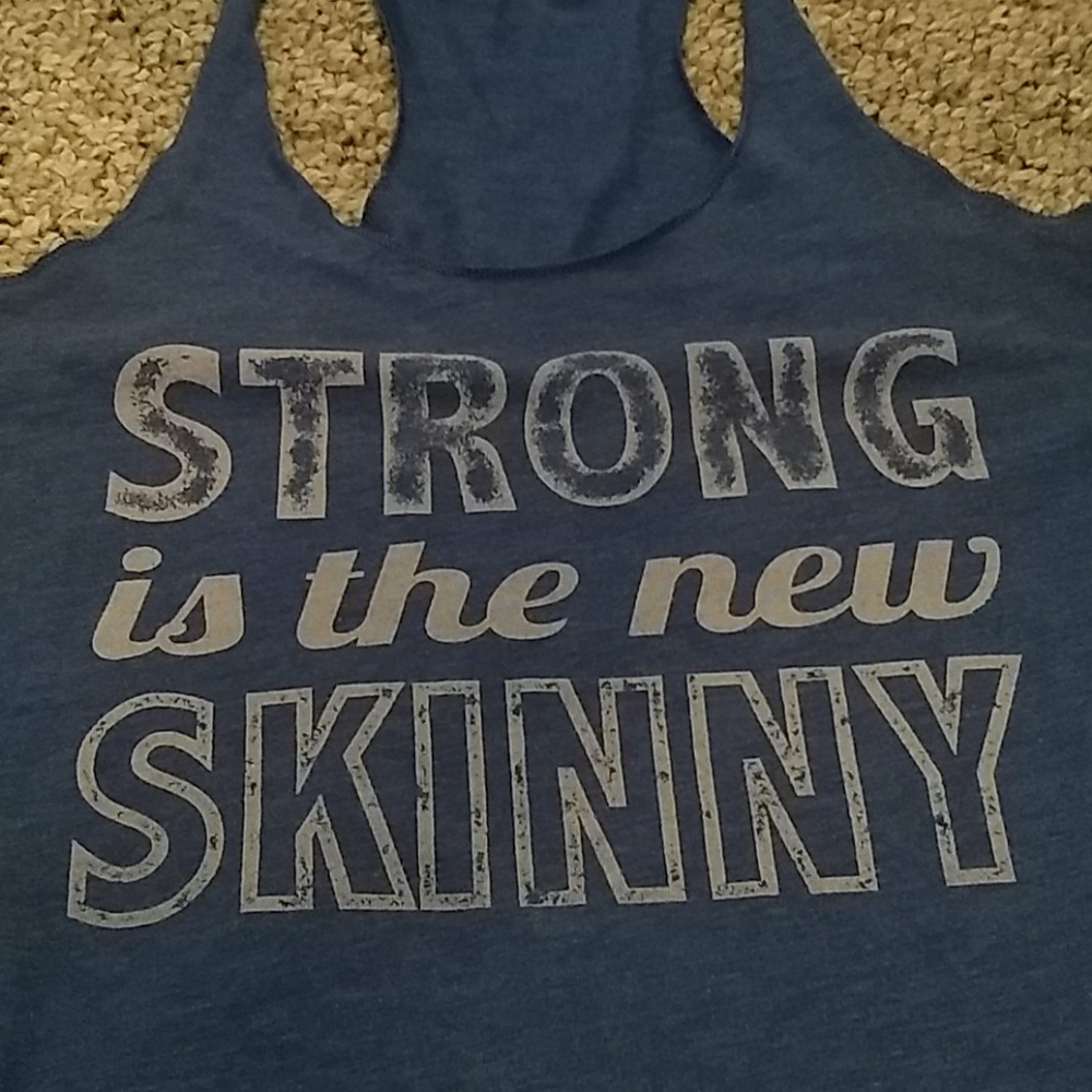 Strong New Skinny Tank